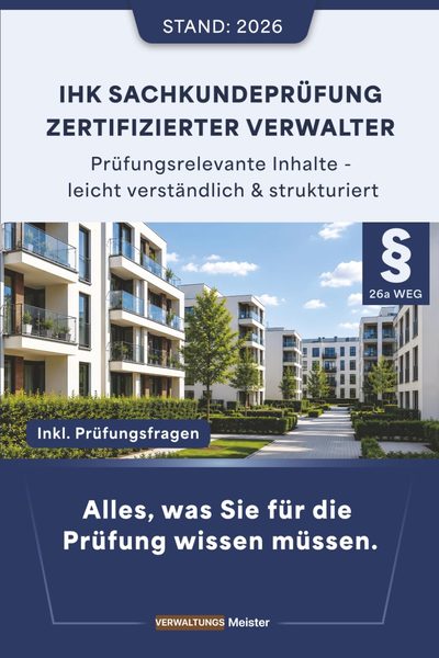 Cover des Buchs zur Prüfung, Ausgabe 2026